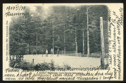 MODOR HARMÓNIA 1910. Teniszpálya, Régi Képeslap  /  Tennis Court Vintage Pic. P.card - Hungría