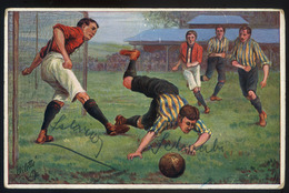 FUTBALL   Régi Képeslap  /  FOOTBALL Vintage Pic. P.card - Hongrie