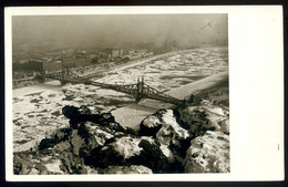 BUDAPEST 1929. Látkép, Télen, Jégzajlás Fotós Képeslap  /  View, Winter, Ice Drifting Photo Vintage Pic. P.card - Autres & Non Classés