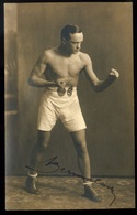 SPORT ökölvívás , Válogatott ökölvívó , Aláírt  Fotós Képeslap /  SPORT National Boxing Team, Signed Photo Vintage Pic.  - Hongrie