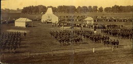 BÉCS 1890-1900. Cca. Zászló Szentelés, Katonák, Stefánia Trónörökösnő Zászlaja, Fotó  29*15 Cm - Andere & Zonder Classificatie