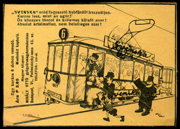 1929. Svenska Habfürdő, Szignós Reklám Cédula - Zonder Classificatie