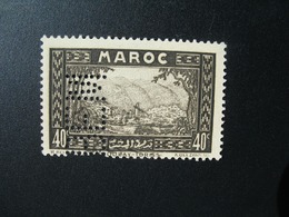 Perforé Perfin Maroc , Perforation : BEM 6  à Voir - Sonstige & Ohne Zuordnung