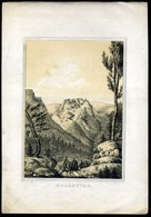 MURÁNYVÁR 1850-60. Ca. Litográfia, August Friedrich Walzel, V. Grimm Képméret : 19*14 Cm - Prenten & Gravure