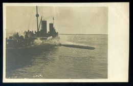 K.u.K. Haditengerészet, Torpedo, érdekes Fotós Képeslap  /  K.u.K. NAVY Torpedo Interesting Photo Vintage Pic. P.card - Hongarije