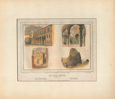 RAGUSA KREIS   Alt. Litográfia, Paszpartuban, 1841. Képméret: 12,5 X 18,5 Cm - Lithografieën