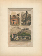 DALMATIAN  KREIS  CATTARO  Alt. Litográfia, Paszpartuban, 1841. Képméret: 12,5 X 18,5 Cm - Lithographies