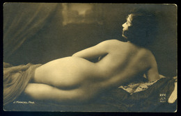 AKT 1920. Ca.  Fotós Képeslap  /  NUDE Photo Vintage Pic. P.card - Hongarije