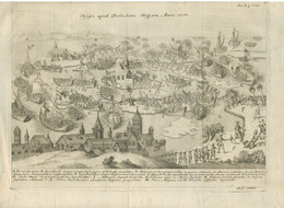 Obsessi Apud Bom[m]eliam Hispani Anno 1585 , Rézmetszet Cca. 1670  /  Copper Etching - Prenten & Gravure