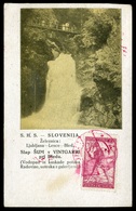 LJUBLJANA 1919. Dekoratív Képeslap Bécsbe Küldve   /  Decorative Vintage Pic. P.card To Vienna - Slovenië
