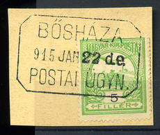 BŐSHÁZA Postaügynökségi Bélyegzés  /  Postal Agency Pmk - Gebruikt