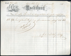 MAGYARÓVÁR 1867. Dekoratív Kórházi Számla  /  Decorative Medical Bill - Non Classés