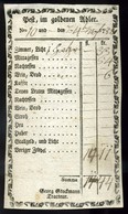 PEST 1782 (!) Pest Im Goldener Adler Fogadó, Igen Korai Számla  /  Goldener Adler Inn Very Early Bill - Zonder Classificatie