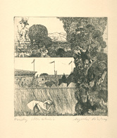 Gyulai Líviusz (1937): Krúdy Illusztráció , 14,5*13,5 Cm  /  Krúdy Illustration - Unclassified