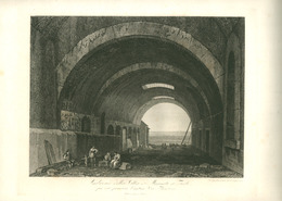 Gmelin, Wilhelm Friedrich (1760-1820): Andone Della Villa Di Mecenate Tivoli , Rézmetszet , Képméret 30*22 Cm  /  Copper - Estampes & Gravures