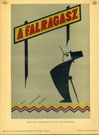 A Falragasz , Kisplakát 1935-40. Ca. 28*20 Cm  /  Small Poster - Zonder Classificatie