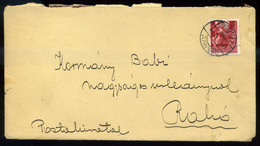 KÖVESLIGET 1944. Levél Kétnyelvű Bélyegzéssel Rahóra Küldve  /  Letter Bilingual Pmk To Rahó - Lettres & Documents