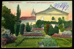 SEMSE 1912. Kastély, Régi Képeslap  /  Castle Vintage Pic. P.card - Hongarije