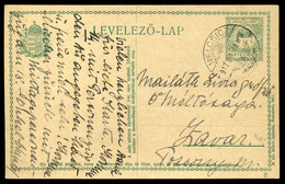 MELSIC 1917. Díjjegyes Levlap, Szép Bélyegzéssel   /  Stationery P.card Nice Pmk - Oblitérés