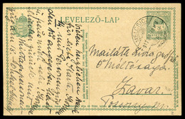 MELSIC 1917. Díjjegyes Levlap, Szép Bélyegzéssel   /  Stationery P.card Nice Pmk - Used Stamps