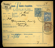 TURZÓFALVA 1909. Csomagszállító Mosócra Küldve  /  Parcel P.card To Mosóc - Oblitérés