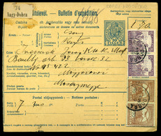 NAGYDOBRA 1917. Csomagszállító Magyaróvárra  Küldve  /  Parcel P.card To Magyaróvár - Used Stamps