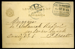 ALMÁS 1912. Díjjegyes Levlap, Luxus Kétnyelvű Postaügynökségi Bélyegzéssel  /  Stationery  P.card Luxury Bilingual Posta - Oblitérés
