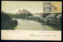 BEREGSZÁSZ 1902. Képeslap Franciaországba Küldve  /  Vintage Pic. P.card To France - Used Stamps