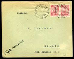 ROMÁNIA 1926. Korai, Belföldi Légi Levél  /  ROMANIA Early Domestic Airmail Letter - Covers & Documents