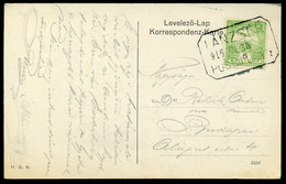 LÁNZSÉR / Landsee 1916, Képeslap, Ritka Postaügynökségi Bélyegzéssel  /  Pic. P.card Rare Postal Agency Pmk - Gebruikt