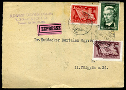 BUDAPEST 1950. Expressz , Helyi Nyomtatvány   /  Express Local Print - Lettres & Documents