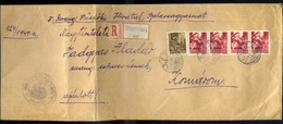BALASSAGYARMAT  1941. Ajánlott Levél Komáromba Küldve  /  Reg. Letter To Komárom - Brieven En Documenten