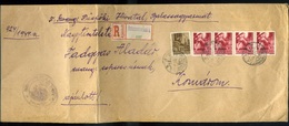 BALASSAGYARMAT  1941. Ajánlott Levél Komáromba Küldve  /  Reg. Letter To Komárom - Covers & Documents