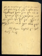 SELLYE 1874. Díjjegyes Levlap, Héber Szöveggel Pozsonyba Küldve  /  Stationery P.card Hebrew Script To Pozsony - Oblitérés