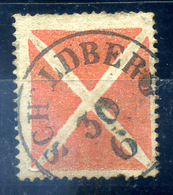 Szép Kis Andrászkeresztes Bélyeg, Ferchenbauer Attesttel  / Nice Small Andrew Cross Stamp Attest: Ferchenbauer - Used Stamps