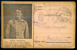 I. VH. 1916. Képes Tábori Posta Levlap TP 254 - Oblitérés