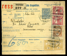 SZÉKELYHÍD 1913 Expressz Csomagszállító Técsőre Küldve   /  Express Parcel P.card To Técső - Gebruikt