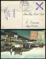 POZSONYLIGETFALU 1911. Képeslap, Előoldali Bérmentesítéssel A Zöldfoki Szigetekre, Cape Verde Küldve !!  /  Vintage Pic. - Used Stamps