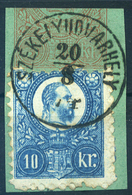 SZÉKELYUDVARHELY 10Kr  Szép Bélyegzés  /  10 Kr Nice Pmk - Used Stamps