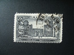 Perforé Perfin Maroc , Perforation : SM 23  à Voir - Altri & Non Classificati