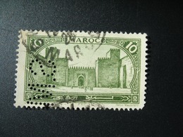 Perforé Perfin Maroc , Perforation : SM 23  à Voir - Altri & Non Classificati