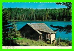 PRINCE ALBERT, SASKATCHEWAN - GREY OWL'S CABIN - AJAWAN LAKE - DEXTER COLOR - - Other & Unclassified