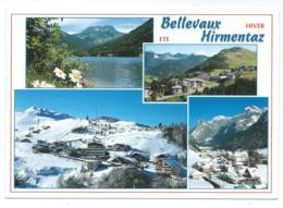 CP BELLEVAUX HIRMENTAZ EN ETE ET EN HIVER, HAUTE SAVOIE 74 - Bellevaux