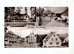 3492 BRAKEL, Pension Tilly, Markt, Kaiserbrunnen, Kurhotel, 1965, Belg. Militärpost - Brakel