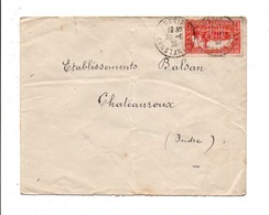 ALGERIE LETTRE DE SETIF POUR LA FRANCE 1936 - Lettres & Documents