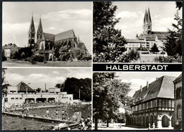 C7532 - TOP Halberstadt MBK - Freibad Schwimmbad - Reichenbach Verlag DDR - Halberstadt