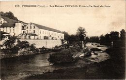 CPA POUXEUX-Les Usines Febvrel Freres-Le Saut Du Broc (184752) - Pouxeux Eloyes