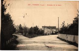 CPA VINCEY-Avenue De La Gare (184778) - Vincey