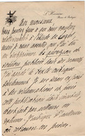 VP15.559 - Bretagne - LAS - Autographe Mr Louis TIERCELIN Ecrivain Breton Né à RENNES En 1846 Et Mort à PARAME En 1915 - Autres & Non Classés