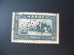 Perforé Perfin Maroc , Perforation : CL 10   à Voir - Andere & Zonder Classificatie